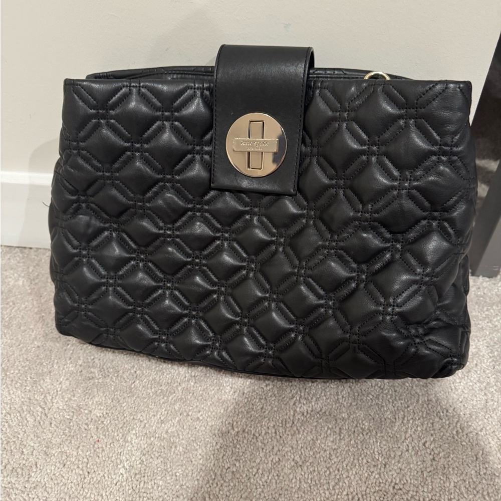 Kate Spade Black Clutch with Sleek Design